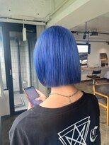 ザ オーダー(THE ORDER)&nbsp;ハイトーンボブ/ボブスタイル/ブルーカラー/ハイトーンブルー