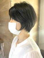トレヘアー(tRe hair) ショート斜めバング 世代問わず人気スタイル!