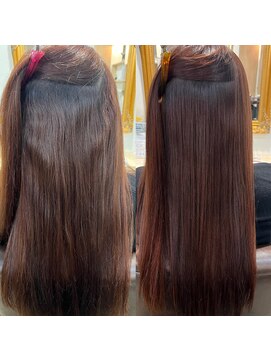 トムヘアーデザイン 楠葉店(TOM HAIR DESIGN) 艶髪／艶髪ストレート／縮毛矯正
