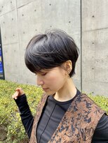 ハルキ ミナト ジャパン オオサカ(HARUKI MINATO japan OSAKA)&nbsp;40代50代小顔似合わせカットくびレイヤーエモージュ大人可愛い