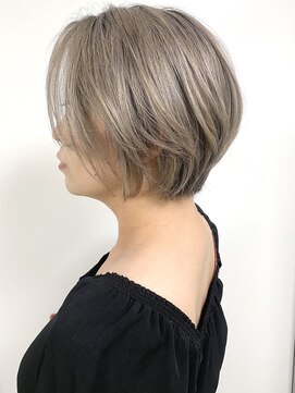 モリオフロムロンドン 原宿本店(morio from London) 【morio原宿】大人　バレイヤージュ　ショート