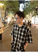 スパイキーショート/ツイストパーマ