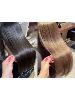 髪質/状態に合わせて薬剤選定*ダメージレスで憧れの艶美髪に*ブリーチ毛も◎［八千代/八千代台駅/学割U24］