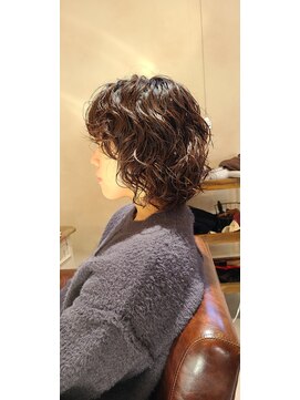 ヘアーアトリエルキナ(hair atelier LUCINA) ボブパーマ