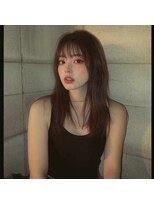 ヘアーメイク コラソン(hair make corazon)&nbsp;【コラソン】インナー　ブリーチ　カラー艶髪スタイル01