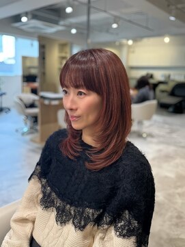 ソイクフ 四条大宮店(SOY-KUFU) 20代30代40代イメチェン似合わせカットレイヤーミディアム