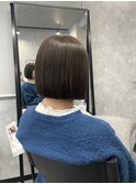 ボブ/ミニボブ/切りっぱなしボブ/外ハネ/外ハネボブ/前下がり