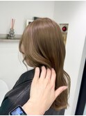 ブリーチ1回ヘーゼルベージュ　mao