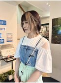 レイヤーボブ×デザインカラー