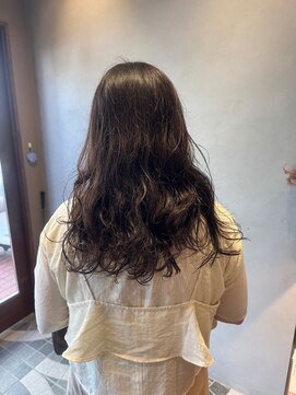 ニコ(NICO) コテ巻き風パーマくびれヘア