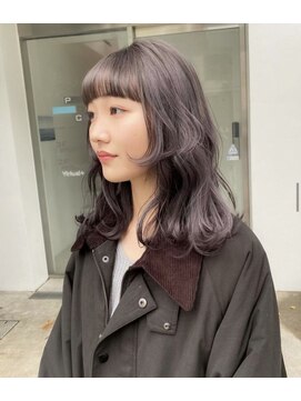 ロマリア(Lomalia) 乾かすだけでキマる髪/顔まわりレイヤーラベンダーグレージュ