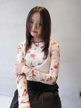 ニコ トウキョウ 渋谷(nico TOKYO) ロングレイヤー顔周りレイヤーハッシュカット透明感カラー