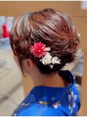 シニヨン ～ショートヘアアレンジ～