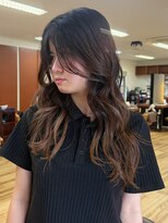 デビュー ヘアーメイク&nbsp;黒髪カタログ/クラゲヘアー/オリーブグレー/宜野湾