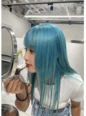 ハイトーン×ターコイズカラー