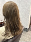 マットベージュ／ロングスタイル