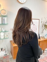 ヘアー アイス カンナ(HAIR ICI Canna)&nbsp;20代30代に人気束感と透け感が大人可愛いロングレイヤー［haru］