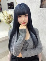 ラビス(Lovis)&nbsp;黒髪カタログ/オリーブグレー/小顔ヘア/ココアベージュ