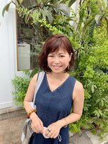 DAMANI 表参道 髪質改善/ヘッドスパ/ハイライト/白髪染め/白髪ぼかし/縮毛矯正&nbsp;似合わせカット/ミディアムレイヤーカット[表参道駅]