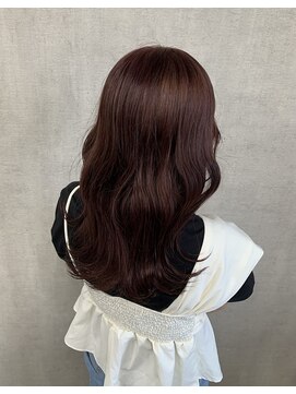 トリコ(ToricO) ピンクブラウン　チェリーレッド　ワインレッド　ブリーチ無し