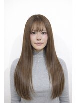 ヘアートラム(HAIR TRAm.)&nbsp;透明感ブラウン×さら艶ロング