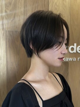 ガーデンタチカワネクスト(garden tachikawa next) ハンサムショート丸みショート大人ショート横顔美人ショート