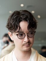 リロン 新宿(RIRON)&nbsp;センターパート/ルーズパーマ/フェザーパーマ/大人男子/ビジネス