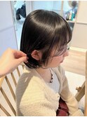 耳掛けしても可愛いレイヤーボブ♪