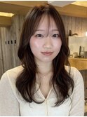 レイヤー×アッシュブラウン