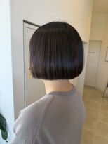 サラ ビューティー サイト 古賀店(SARA Beauty Sight)&nbsp;【切りっぱなしボブ】髪質改善/ストレート/オン眉/似合わせボブ