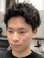 サンズ 梅田 中崎町(SUNS)&nbsp;ツンツンしすぎないスパイキーショートピンパーマ