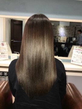 アルル 銀座(alulu) 潤艶ストレート透明感暗髪艶ストレート