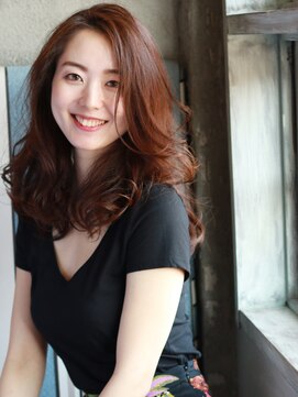 ナナナ パレナ 宝塚店(nanana parena) 毛先が程よく動くフェザーロングはデジパで再現性が抜群に