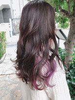 シェル 吉祥寺(shell)&nbsp;ピンクバイオレットマーブルインナー