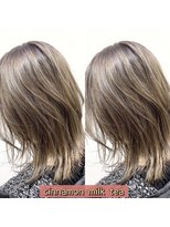 ヘアーメイク トレコローリ(hair make trecolori)&nbsp;【trecolori 津田沼】シナモンミルクティー