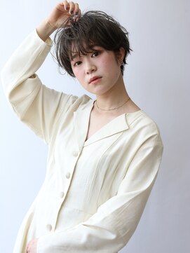 クレオヘア インターナショナル 八丁堀店 ゆるカールウエットかりあげショート