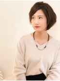 +animoせんげん台+ナチュラルカラーで上品なエアリー大人ボブ♪c