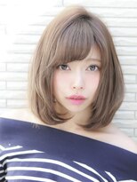 ヘアリゾート エーアイ 亀戸店(hair resort Ai)&nbsp;前髪アシンメトリーが可愛いボブ［亀戸］