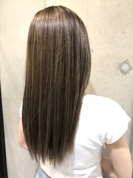 エイト 上野店(EIGHT ueno) 【EIGHT上野】日木[NIKI]_ストレートでも可愛いハイライト