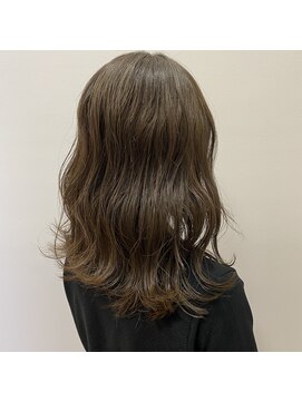 ソア フォー ヘアー(Soi for hair) 大人可愛いデジタルパーマ☆抜け感アッシュベージュ