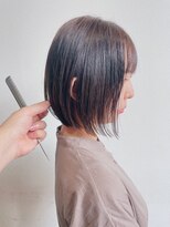 ナップヘアー NAP hair 【パツッと】あんまり巻かないボブ