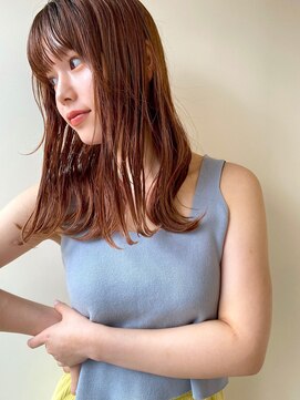 ガレージ バイ グリーン 原宿 表参道(Garage by green) 【loki】ライトベージュセミロング