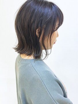 モリオフロムロンドン 松戸店(Morio from London) 【松戸　ムラマツ】大人かわいいボブルフ切りっぱなし前髪