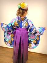 アクティフ(actif) ーKITSUKEーby actif 2022年卒業袴の着付けヘアセット名駅3分