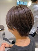 髪質改善/切りっぱなしボブ/美髪/30代40代/［人形町］