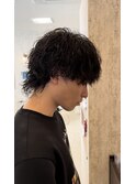 ツイストスパイラルパーマ×ウルフマッシュ