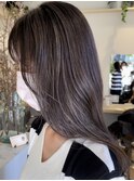 イメチェンヘアスタイル/ダークアッシュ/白髪ぼかし/ハイライト