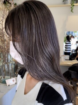 コノアラボ 守谷店(Conoah labo) イメチェンヘアスタイル/ダークアッシュ/白髪ぼかし/ハイライト