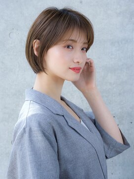 エインアンリー 表参道(AIN.ANLY.) 前髪ありショートボブ20代30代40代【AIN.表参道】川原大地