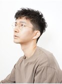 外国人風ショートパーマ/メンズパーマ/ケアパーマ/無造作パーマ